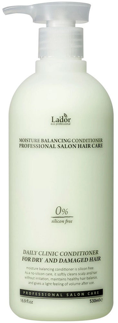 Odżywka do włosów La'dor Moisture Balancing nawilżająca 530 ml (8809500810612) - obraz 1