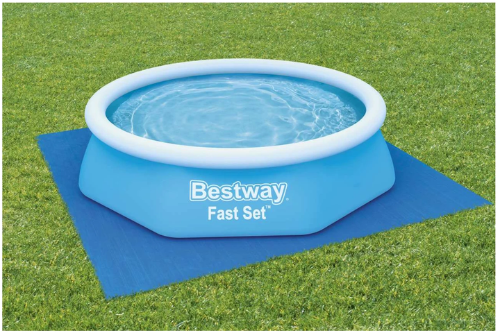 Mata pod basen ogrodowy Bestway Ground Cloth 244 cm/8 FT 274 x 274 cm (6941607354520) - obraz 7