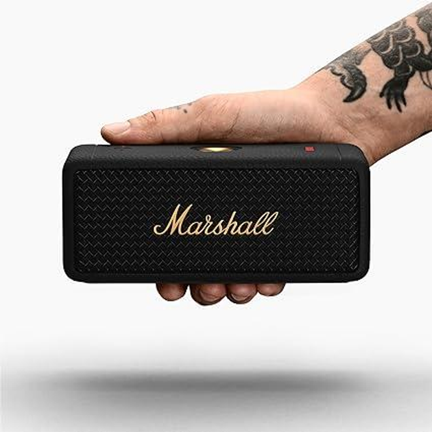 Портативна колонка Marshall Emberton II 2 Black and Brass (1006234) - изображение 3