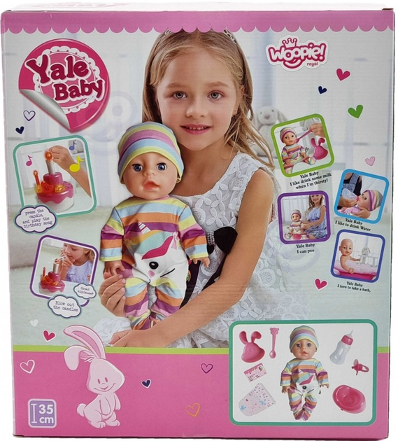 Zestaw do zabawy Woopie Royal Lalka interaktywna Mała Zosia ma urodziny 35 cm (5904326942691) - obraz 3