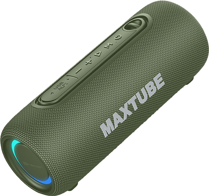 Портативна колонка Tracer MaxTube TWS BT Green (TRAGLO47359) - зображення 4