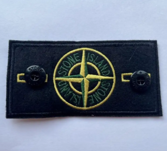 Патч Stone Island Стон Айленд з гудзиками на одяг стонік патч-2шт A (AN)31836 - Фото 3 Патч Stone Island Стон Айленд з гудзиками на одяг стонік патч-2шт A (AN)31836 - зображення 3