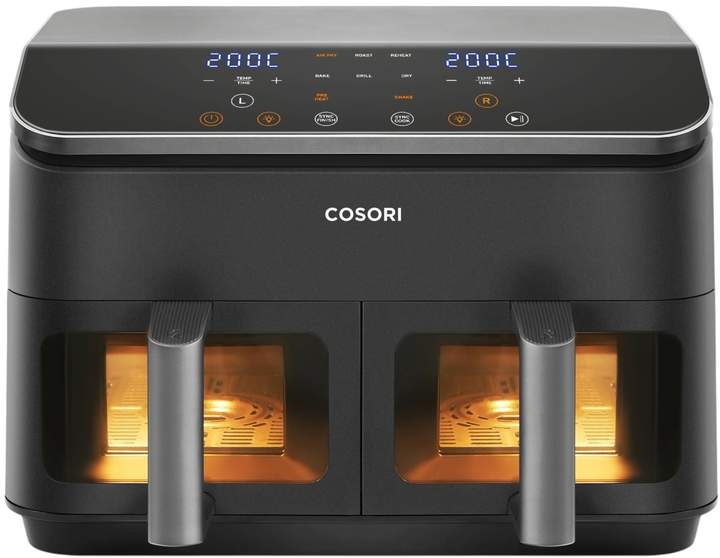 Frytkownica beztłuszczowa COSORI Dual Basket Air Fryer CAF-R901-AEU - obraz 4