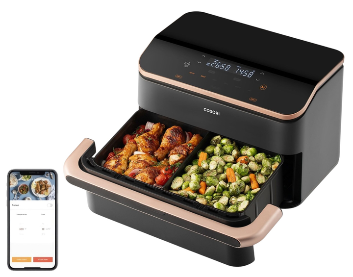 Мультипіч COSORI Dual Blaze TwinFry CAF-TF101S-AEU - зображення 7