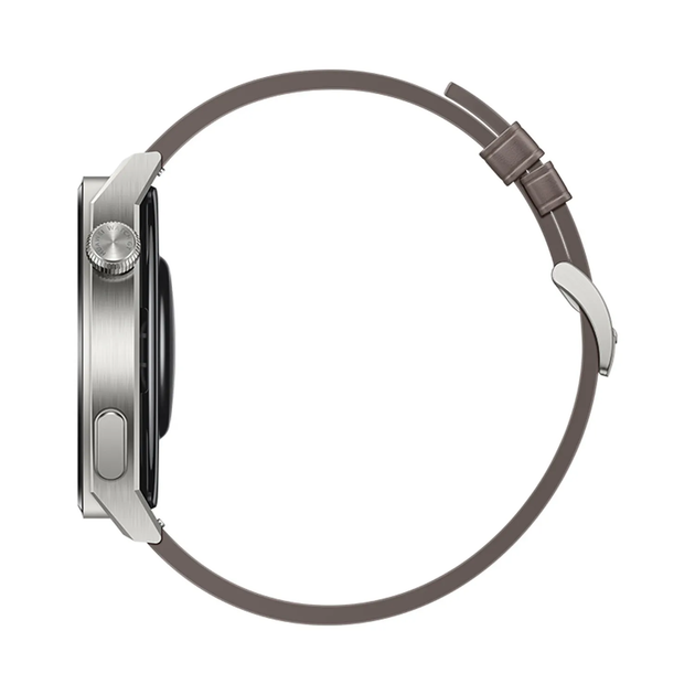 Смарт-годинник Huawei Watch GT 3 Pro 46mm / NFC / GPS / Wi-Fi / Bluetooth 5.2 / Вологозахист 5ATM / До 8 днів роботи / Grey Leather (55028467) Б/В - зображення 4