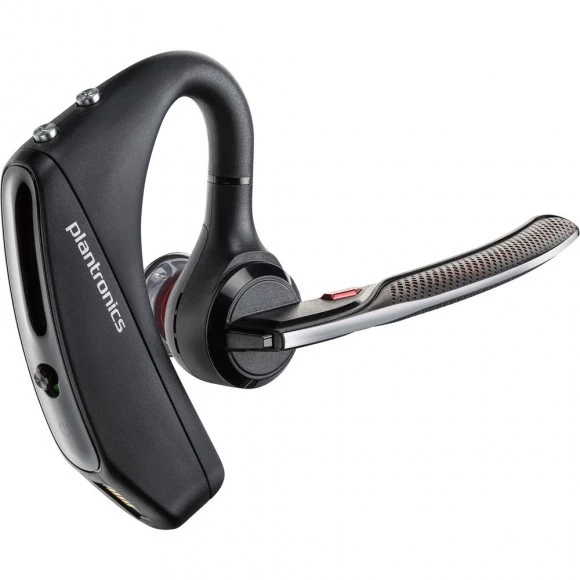 Бездротова Bluetooth-гарнітура Plantronics Voyager 5200 UC / Bluetooth 4.1 / До 7 годин роботи від кейсу / Чорна (Poly) b9 - Фото 2 Бездротова Bluetooth-гарнітура Plantronics Voyager 5200 UC / Bluetooth 4.1 / До 7 годин роботи від кейсу / Чорна (Poly) b9 - зображення 2
