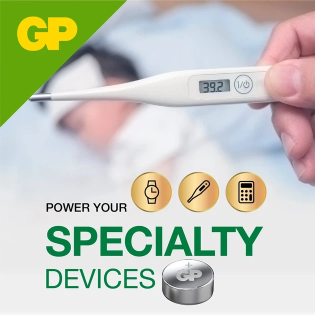 Батарейки G4 GP Alkaline (177,377, 626)-10 штук - зображення 3