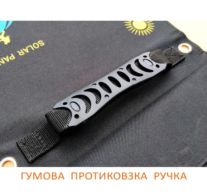 Складная солнечная панель PowerMe PRO Solar Charger 50W - изображение 4
