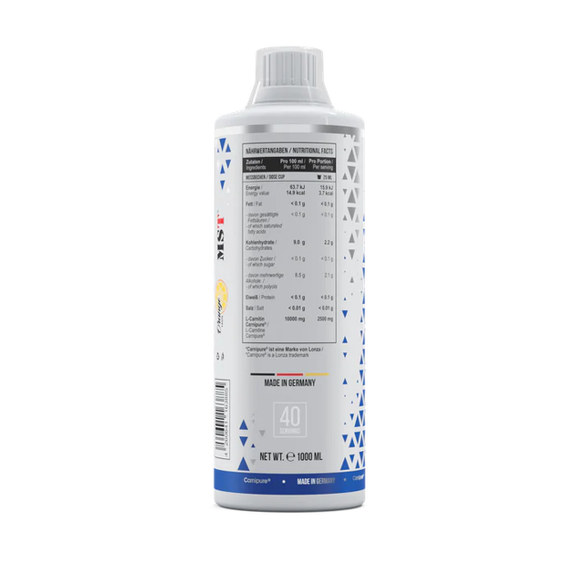 MST® Liquid L-Carnitine Рідкий Карнітін 100.000 - 1000 мл Апельсин (4260641163885) - Фото 2 MST® Liquid L-Carnitine Рідкий Карнітін 100.000 - 1000 мл Апельсин (4260641163885) - зображення 2