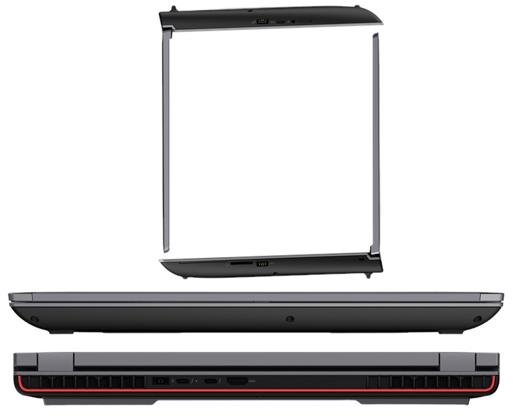 Laptop Lenovo ThinkPad P16 G2 (21FA005LPB) Storm Grey - obraz 4