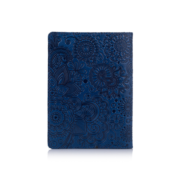 Обложка для паспорта HiArt PC-01-C19-4026-T005 Crystal Blue "Mehendi Art" - изображение 2