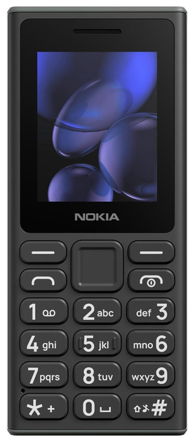 Telefon komórkowy Nokia 105 TA-1684 DualSim Black (SP01Z07Z2065Y) - obraz 1