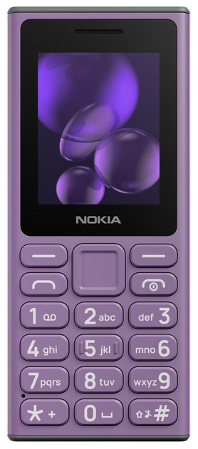 Мобільний телефон Nokia 105 TA-1684 DualSim Purple (SP01Z07Z2067Y) - зображення 1