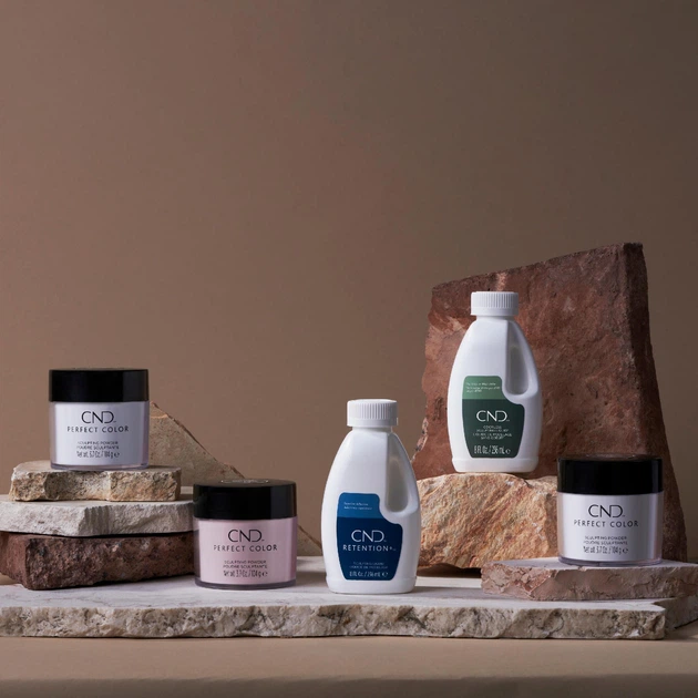 Натуральна непрозора акрилова пудра CND Perfect Color Natural Buff 104 г - Фото 5 Натуральна непрозора акрилова пудра CND Perfect Color Natural Buff 104 г - зображення 5