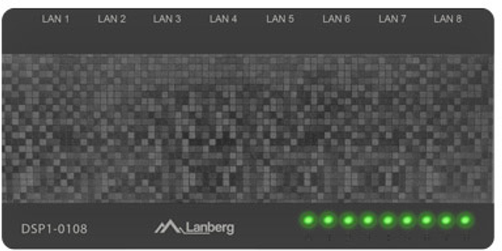 Switch Lanberg DSP1-0108 8x 100Mb/s - obraz 3