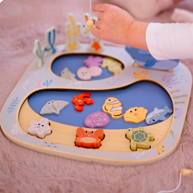 Gra zręcznościowa Tooky Toy Złowić rybkę (6976831551230) - obraz 11