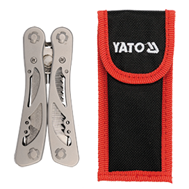Мультитул YATO нержавеющая сталь 9 в 1 чехол YT-76043 - Фото 5 Мультитул YATO нержавеющая сталь 9 в 1 чехол YT-76043 - изображение 5