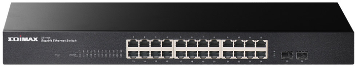 Switch Edimax GS-1026 V3 26-Port Gigabit Switch with 2 SFP Ports - obraz 1