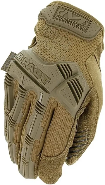 Военные тактические перчатки усиленные армейские цельные Mechanix M-Pact Coyote, цвет Койот, 852456951-M - изображение 13