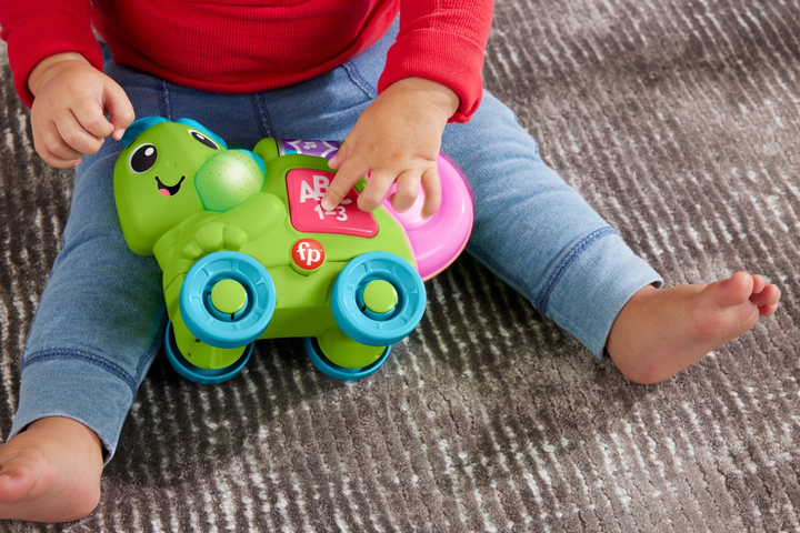 Інтеактивна іграшка для малюків Fisher-Price Link Squad Хамелеон Color Expert (0194735250035) - зображення 9