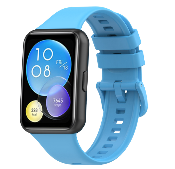 Ремешок DK для Huawei Watch Fit 2 | Silicone Sport Full Light Classic (014817) (sky blue) - Фото 2 Ремешок DK для Huawei Watch Fit 2 | Silicone Sport Full Light Classic (014817) (sky blue) - изображение 2