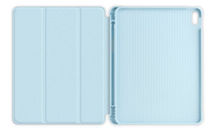Чехол-книжка CDK для Apple iPad 11" A16 2025 | Экокожа силикон Corner Smart Case Стилус (015522) (white ice) - Фото 4 Чехол-книжка CDK для Apple iPad 11" A16 2025 | Экокожа силикон Corner Smart Case Стилус (015522) (white ice) - изображение 4