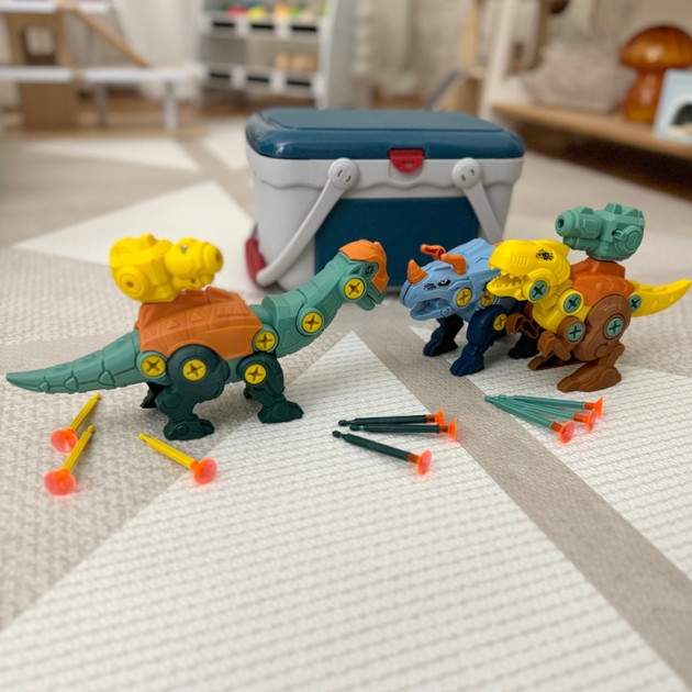 Zestaw figurek Woopie Dinozaury 3 szt (5906280651664) - obraz 5