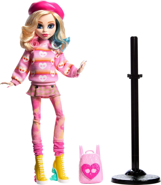 Лялька Monster High Wednesday Enid Sinclair (0194735230549) - зображення 6