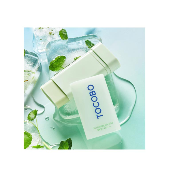 Сонцезахисний стик Tocobo Cica Cooling Sun Stick SPF50+ PA++++ з ефектом охолодження 18 г - Фото 3 Сонцезахисний стик Tocobo Cica Cooling Sun Stick SPF50+ PA++++ з ефектом охолодження 18 г - зображення 3