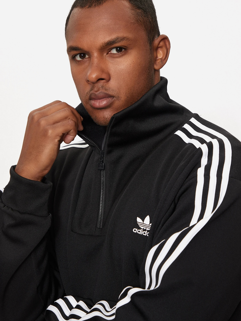 Толстовка на молнии мужская Adidas Originals Funnelneck Tt Iz4803 2XL Черная (4067894636445) - изображение 13