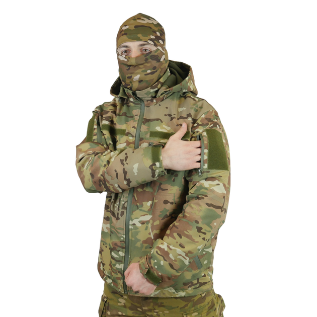 Куртка-ветровка Таслан DK Kiborg Multicam 54 (XL) - зображення 7