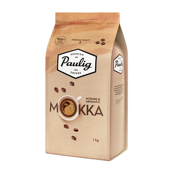 Кава в зернах Paulig Mokka 1кг - Фото 1 Кава в зернах Paulig Mokka 1кг - зображення 1