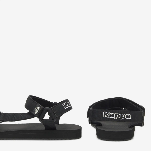 Чоловічі сандалії Kappa Logo Nefari 37146PW-A00 5905588309055 44 28.3 см Чорні (5905588309130) - зображення 6