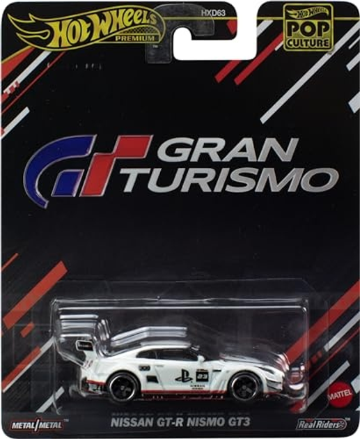  Машинка Hot Wheels Pop Culture Nissan GT-R Nismo GT3 1:64 (194735205349) - зображення 1