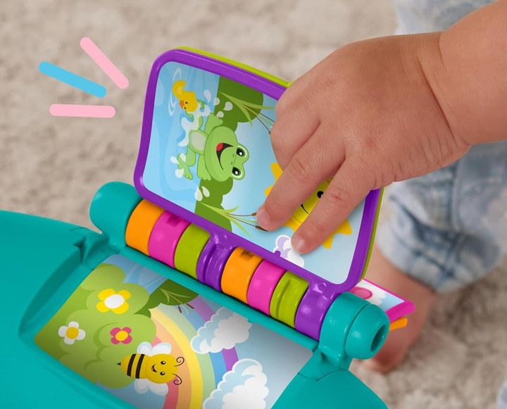 Інтерактивна іграшка Fisher-Price Laugh & Learn Музичне Крісло HYR96 (0194735254743) - зображення 4