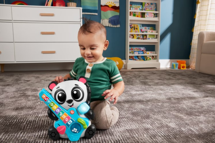 Zabawka interaktywna Fisher-Price Link Squad Jam & Count Panda HYL03 (wersja włoska)(0194735249671) - obraz 6