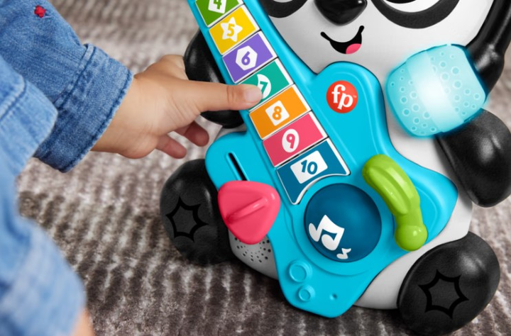 Zabawka interaktywna Fisher-Price Link Squad Jam & Count Panda HYL03 (wersja włoska)(0194735249671) - obraz 5