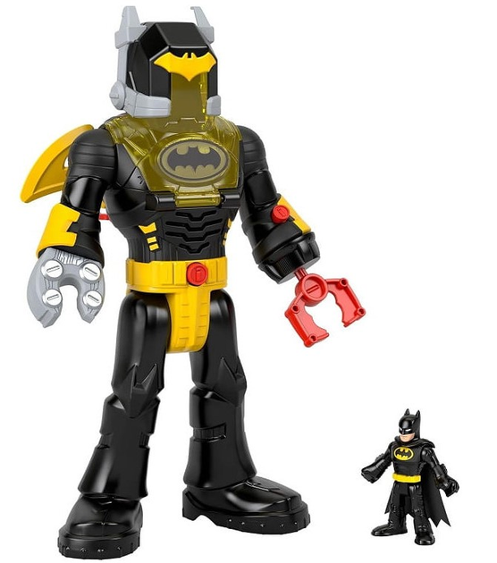 Figurka Fisher Price Imaginext DC Super Friends Interaktywny Egzorobot Batman HYG31 (0194735245901) - obraz 2