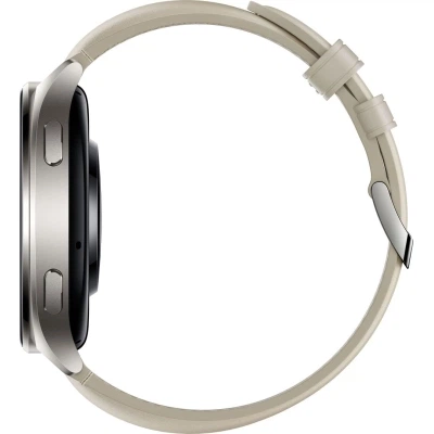 Смарт-годинник Xiaomi Watch 2 Titan BHR9306GL Gray Case White Leather Strap (1093970) - Фото 5 Смарт-годинник Xiaomi Watch 2 Titan BHR9306GL Gray Case White Leather Strap (1093970) - зображення 5