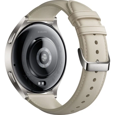 Смарт-годинник Xiaomi Watch 2 Titan BHR9306GL Gray Case White Leather Strap (1093970) - Фото 6 Смарт-годинник Xiaomi Watch 2 Titan BHR9306GL Gray Case White Leather Strap (1093970) - зображення 6