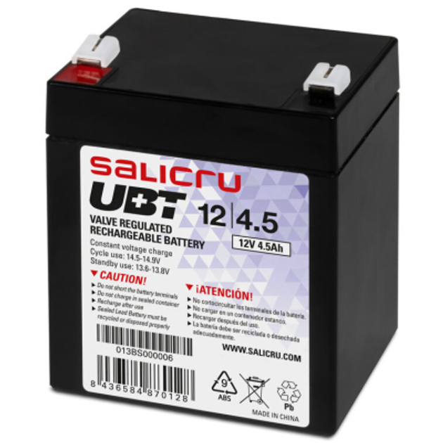 Батарея к ИБП Salicru UBT12/4.5 (013BS000006) - изображение 1