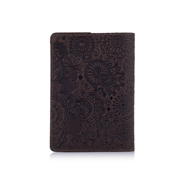 Обложка для паспорта HiArt PC-02-S19-1106-T005 Shabby Gavana Brown "Mehendi Art" - изображение 2