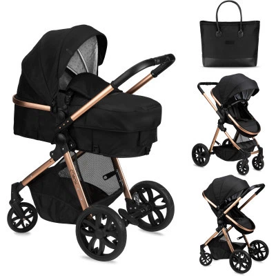 Коляска MoMi 2 в 1 Limuru Black (WOSP00029) - изображение 8