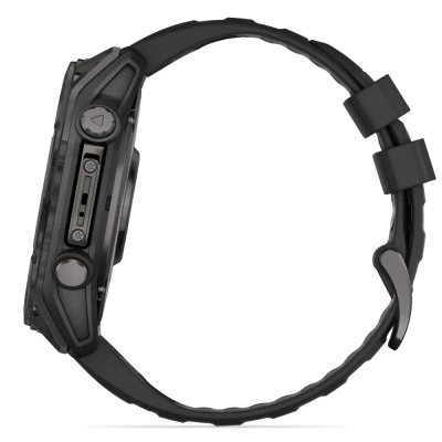 Смарт-часы Garmin fenix 8 51mm,AMOLED,Saph,CrbnGryTi/Blk,Blk/PebbleGryBnd (010-02905-21) - изображение 5