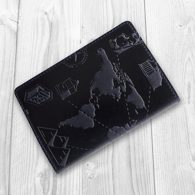 Обложка для паспорта HiArt PC-01-S19-4013-T002 Shabby Lagoon "7 wonders of the world" - изображение 2