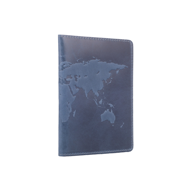 Обложка для паспорта HiArt PC-01-S18-4417-T001 Shabby Lagoon "World Map" - изображение 3