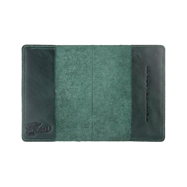 Обложка для паспорта HiArt PC-01-C19-5406-T007 Crystal Green "Let's Go Travel" - изображение 4