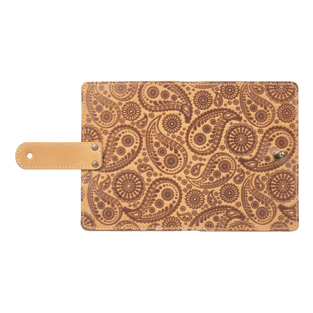Шкіряний портмоне для паспорта / ID документів HiArt PB-03S/1-S18-0935-T004 Shabby Honey "Buta Art" - Фото 3 Шкіряний портмоне для паспорта / ID документів HiArt PB-03S/1-S18-0935-T004 Shabby Honey "Buta Art" - зображення 3