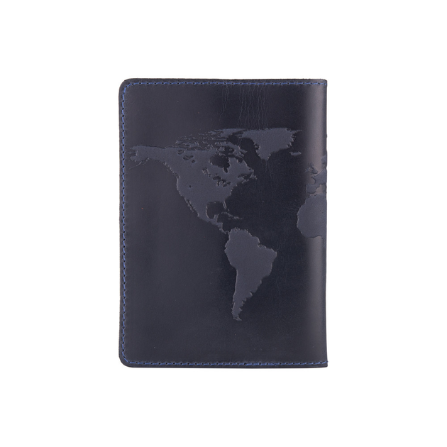 Обложка для паспорта HiArt PC-01-S19-4013-T001 Shabby Ink "World Map" - изображение 2