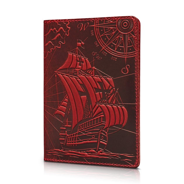 Обложка для паспорта HiArt PC-01-S18-1440-T003 Shabby Red Berry "Discoveries" - изображение 3